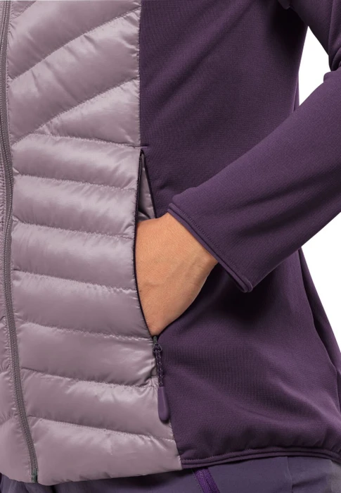 Jack Wolfskin Routeburn Pro Hybrid Jacke wild blossom (Damen)