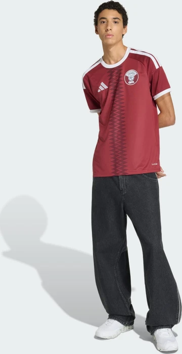 adidas FIFA WM 2026 Katar Heimtrikot kurzarm noble maroon (Herren)