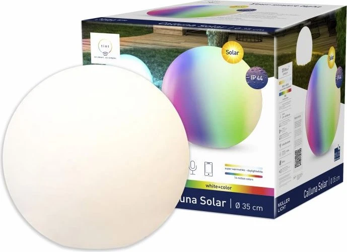 Müller Licht tint Calluna 35 Solar white+color LED Gartenleuchte 9W