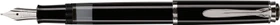 Pelikan Classic M205 schwarz/silber, rechte Hand, breit, Geschenkbox
