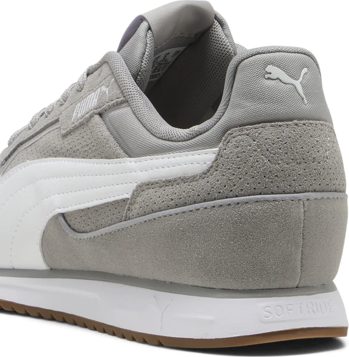 Puma Softride ST Miler Suede gray echo/puma white/gum