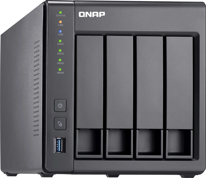 QNAP Turbo Station TS-431X2-2G, 2GB RAM, 1x SFP+ 10Gb/s, 2x RJ-45 1000Base-T