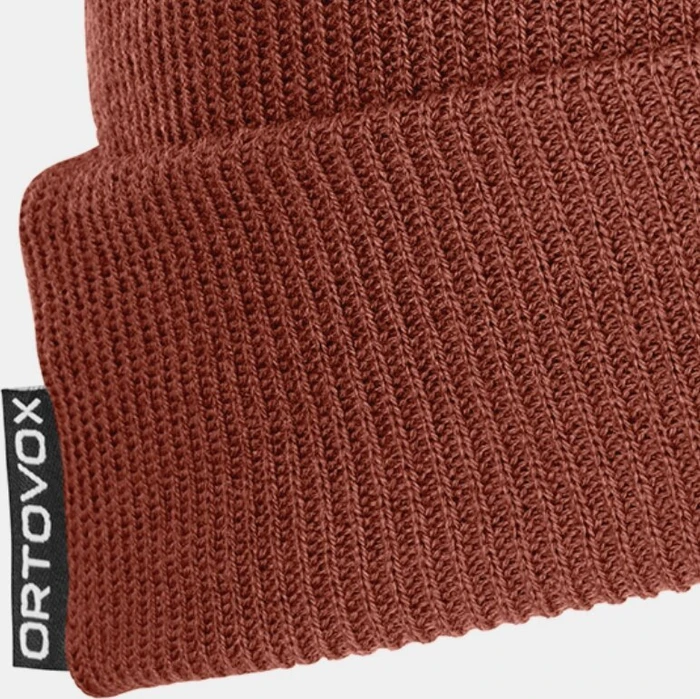 Ortovox Nicholson Rib Beanie clay orange