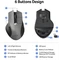 Acer OMR266 2.4GHz Wireless Mouse grau/schwarz, USB Vorschaubild
