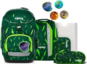 Ergobag Pack Bärtastisch 2025 Schulrucksack-Set, 6-tlg.