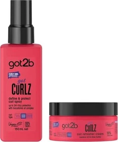 Schwarzkopf got2b gotCURLZ Refreshing Curl Cream, 200ml