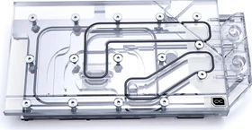 Alphacool Eisblock Aurora Acryl GPX-N RTX 3090 Founders Edition mit Backplate