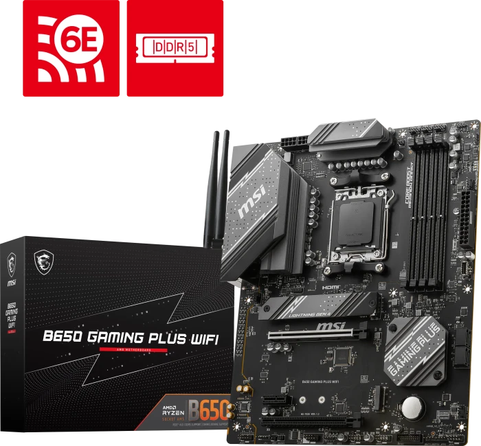 MSI B650 Gaming Plus WIFI (AMD AM5)