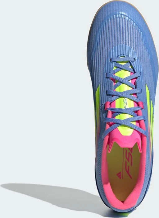 adidas F50 League IN blue fusion/lucid lemon/lucid pink