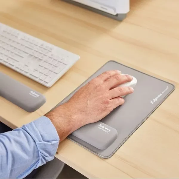 Fellowes Breyta Keyboard Wrist Rest, Handballenauflage (Tastatur), grau