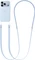 Apple Crossbody Band klarblau Vorschaubild