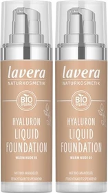 Lavera Hyaluron Liquid Foundation 03 warm nude, 30ml