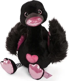 Nici Love Classic Schwarzer Love Schwan 25cm