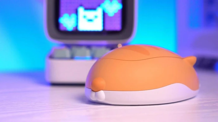 Akko x Waigua Cat Theme Wireless Mouse, Orange Kate, USB