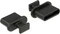 DeLOCK Staubschutz für USB-C Buchse, schwarz, 10 Stück Vorschaubild