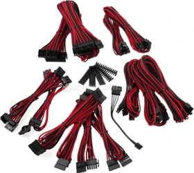BitFenix Alchemy 2.0 BQT-SP11-Series Kabel Kit für Netzteile, schwarz/rot (BFX-ALC-BQTSP11KR-RP)