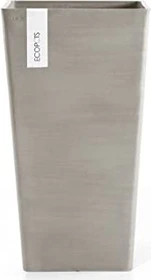 Ecopots Kunststoff-Topf Rotterdam Mid High 31x31cm taupe