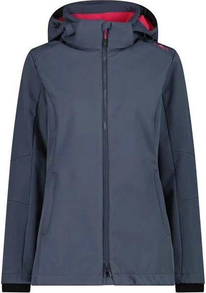 CMP Softshell Comfort Fit Funktionsjacke titanio/carminio (Damen)
