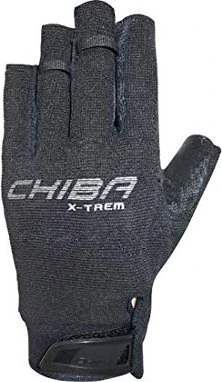 Chiba Via Ferrata X-Trem Klettersteighandschuhe schwarz