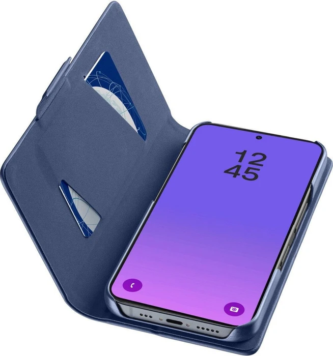 Cellularline Book für Samsung Galaxy A57 5G blau