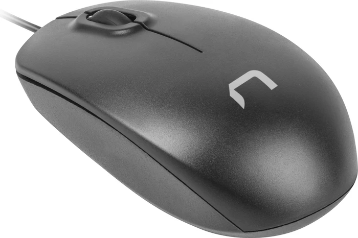 Natec Hawk Wired Mouse schwarz, USB