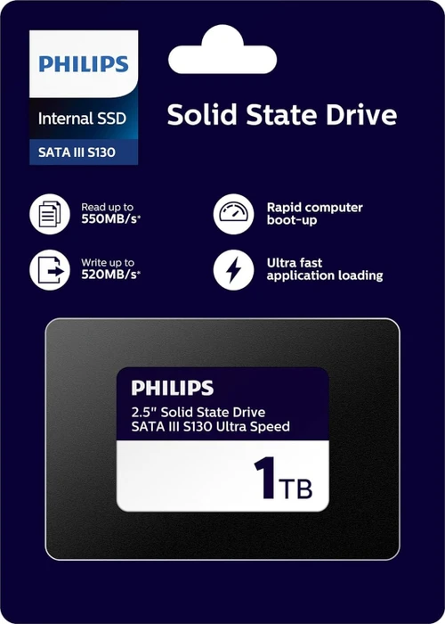 Philips S130 Ultra Speed Internal SSD 1TB, 2.5" / SATA 6Gb/s