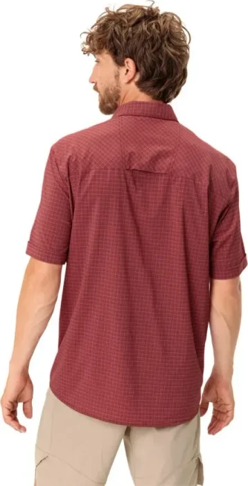 Vaude Seiland IV Hemd kurzarm carmine (Herren)