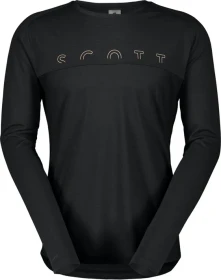Scott Defined Merino Trikot langarm schwarz (Herren)