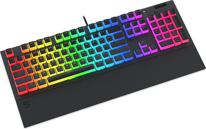 Endorfy SilentiumPC SPC Gear GK650K Omnis Pudding Edition, LEDs RGB, Kailh RED, USB, DE