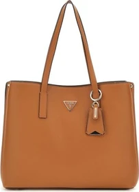 Guess Meridian Logo Shopper cognac