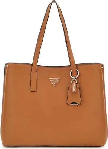 Guess Meridian Logo Shopper cognac