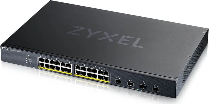 Zyxel XGS1935 Rackmount Gigabit Managed Switch, 24x RJ-45, 4x SFP+, 375W PoE+