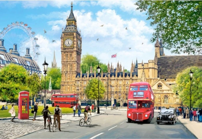 Castorland Busy Morning in London