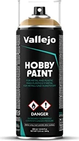 Vallejo Hobby Paint Spray Fantasy Color Primer desert yellow, 400ml