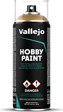 Vallejo Hobby Paint Spray Fantasy Color Primer desert yellow, 400ml