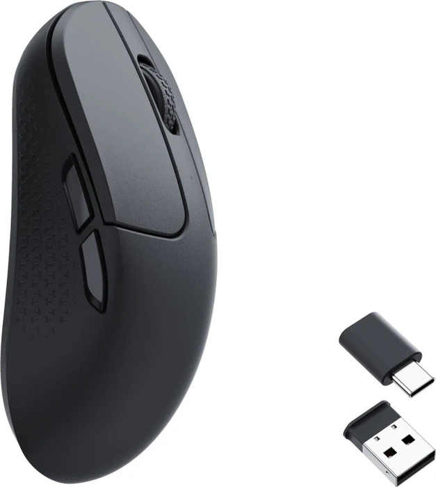 Keychron M3 mini Wireless Mouse schwarz, USB/Bluetooth