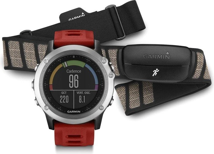 Garmin Fenix 3 - Performer Bundle silber
