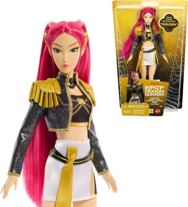 Mattel KPop Demon Hunters - HUNTR/X Golden singende Puppe