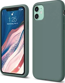 Elago Silicone Case für Apple iPhone 11 midnight green