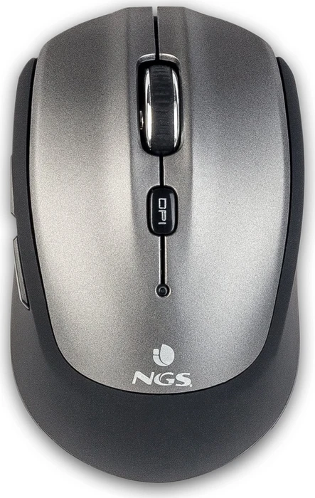 NGS Frizz Dual 2in1 Mouse grau/schwarz, USB/Bluetooth