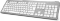 Hama KW-700 Wireless Slim-Design Tastatur, silber/weiß, USB, DE Vorschaubild