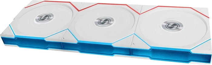 Lian Li Uni Fan TL Wireless 120 RGB Reverse Blade, weiß, LED-Steuerung, 120mm, 3er-Pack