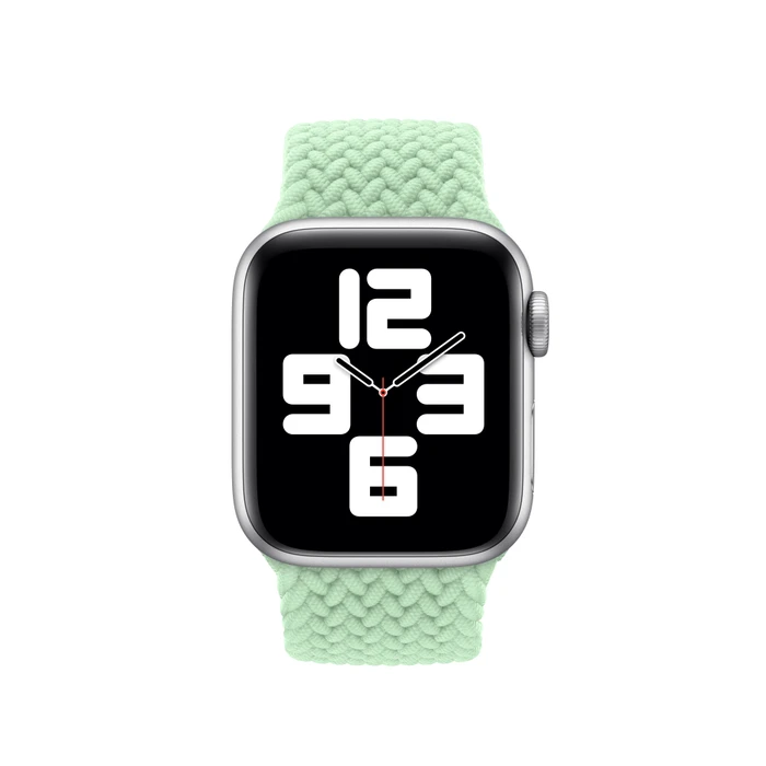 Apple Geflochtenes Solo Loop Größe 7 für Apple Watch 40mm Pistazie
