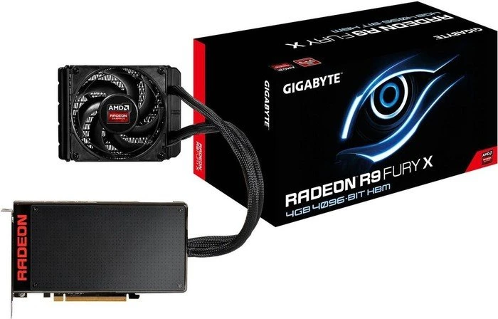 GIGABYTE Radeon R9 Fury X, 4GB HBM, HDMI, 3x DP