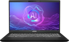 MSI Modern 15 H AI C2HMG-265, schwarz, Core Ultra 7 255H, 16GB RAM, 512GB SSD, DE