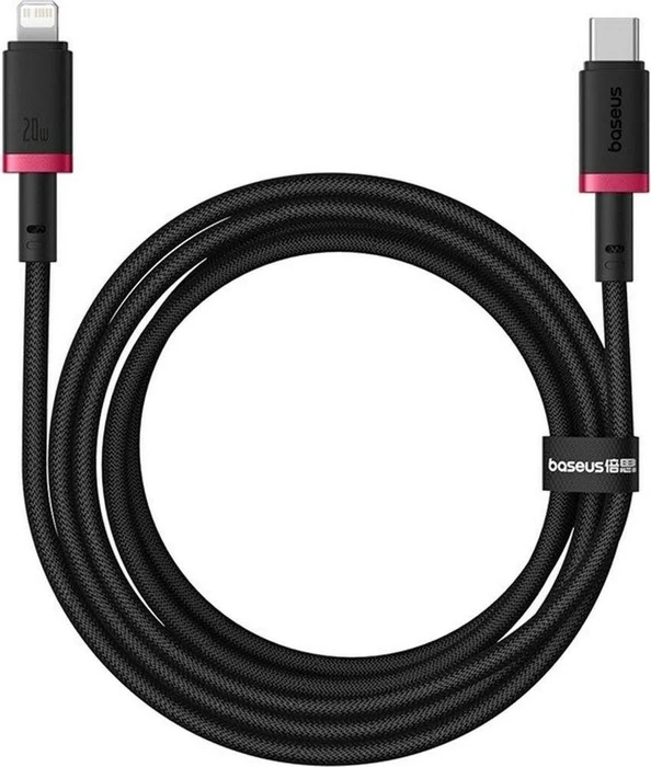 Baseus Dura USB-C/Lightning 2m schwarz/rot