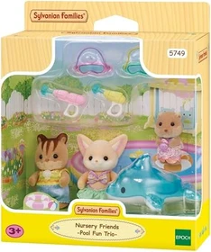 Epoch Sylvanian Families - Spiel-Sets - Erlebniskindergarten Freunde Poolspaß