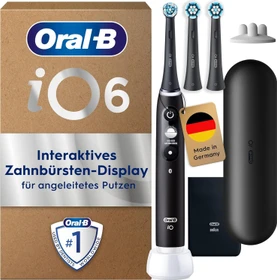 Oral-B iO Series 6 Plus Sensitive Edition black lava