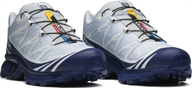 Salomon XT-6 GTX blue print/heather/white