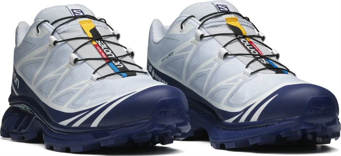 Salomon XT-6 GTX blue print/heather/white